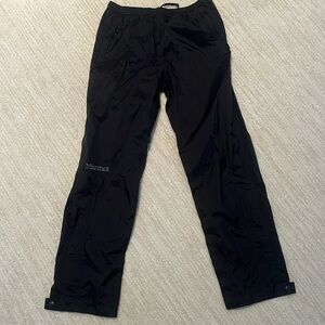 Black youth Marmot ski pants size medium
